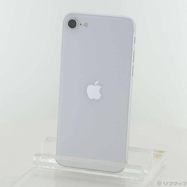 中古品〕 iPhone SE 第2世代 64GB ホワイト MHGQ3J／A SIMフリー【196