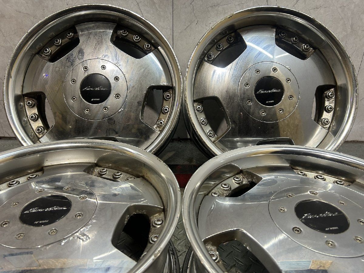 WORK Euroline ワーク ユーロライン 社外ホイール 15インチ 4本 6J4H