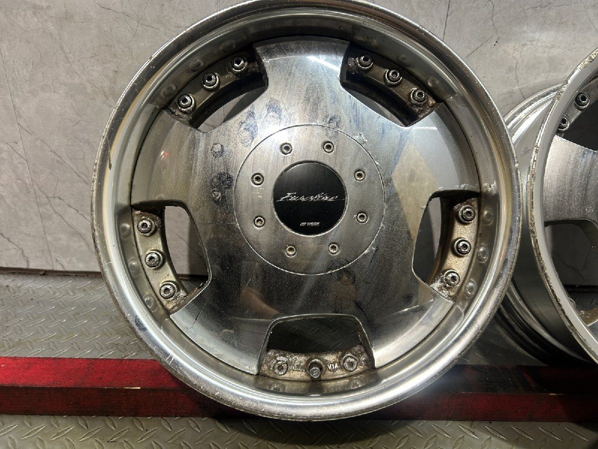 WORK Euroline ワーク ユーロライン 社外ホイール 15インチ 4本 6J4H