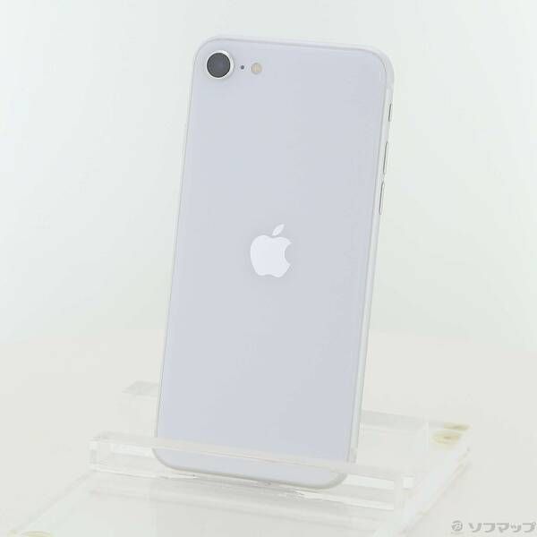 中古品〕 iPhone SE 第2世代 128GB ホワイト MHGU3J／A SIMフリー【276