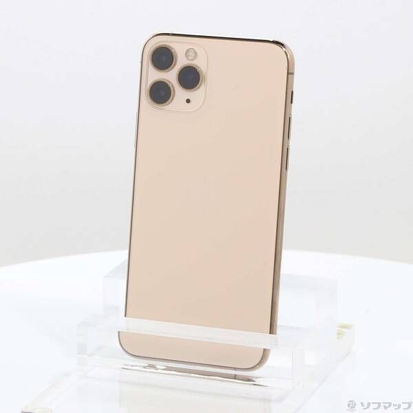 中古品〕 iPhone11 Pro 256GB ゴールド MWC92J／A SIMフリー【377
