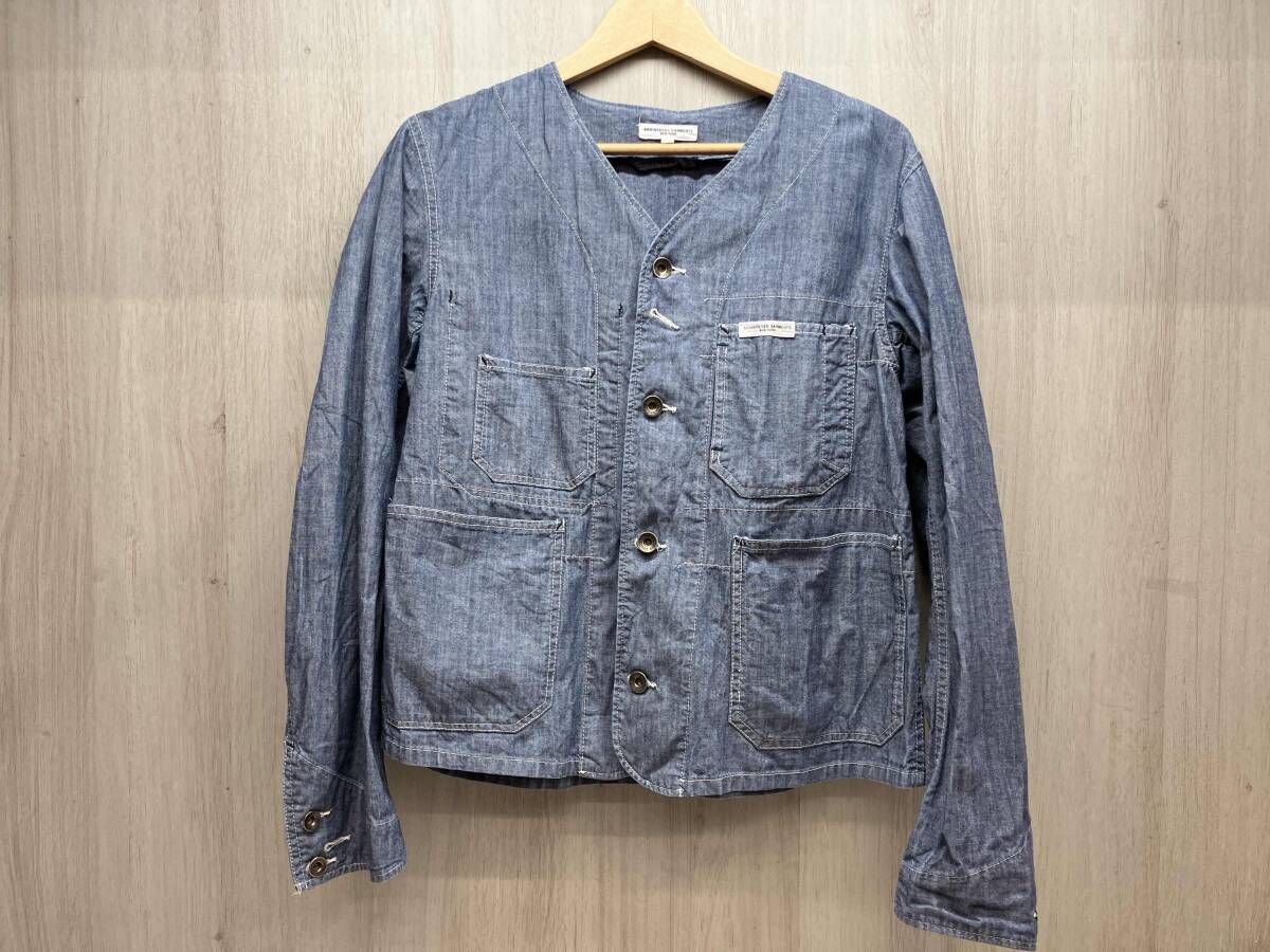 ENGINEERED GARMENTS -BEAMSエンジニアガーメンツ-ビームス ノー ジャケット デニム地 サイズS