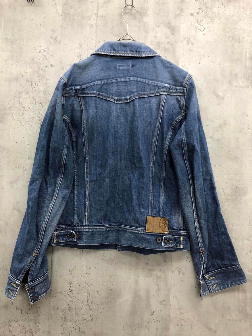 DIESEL ディーゼル Gジャン デニム ジャケット sizeL/ブルー