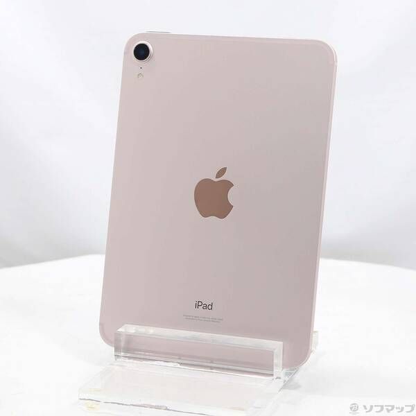中古品〕 iPad mini 第6世代 256GB ピンク MLX93J／A SIMフリー【349