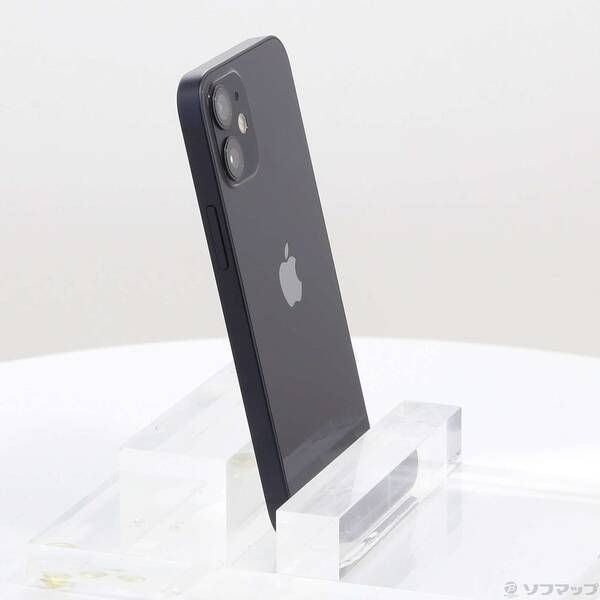 中古品〕 iPhone12 mini 64GB ブラック MGA03J／A SIMフリー【377