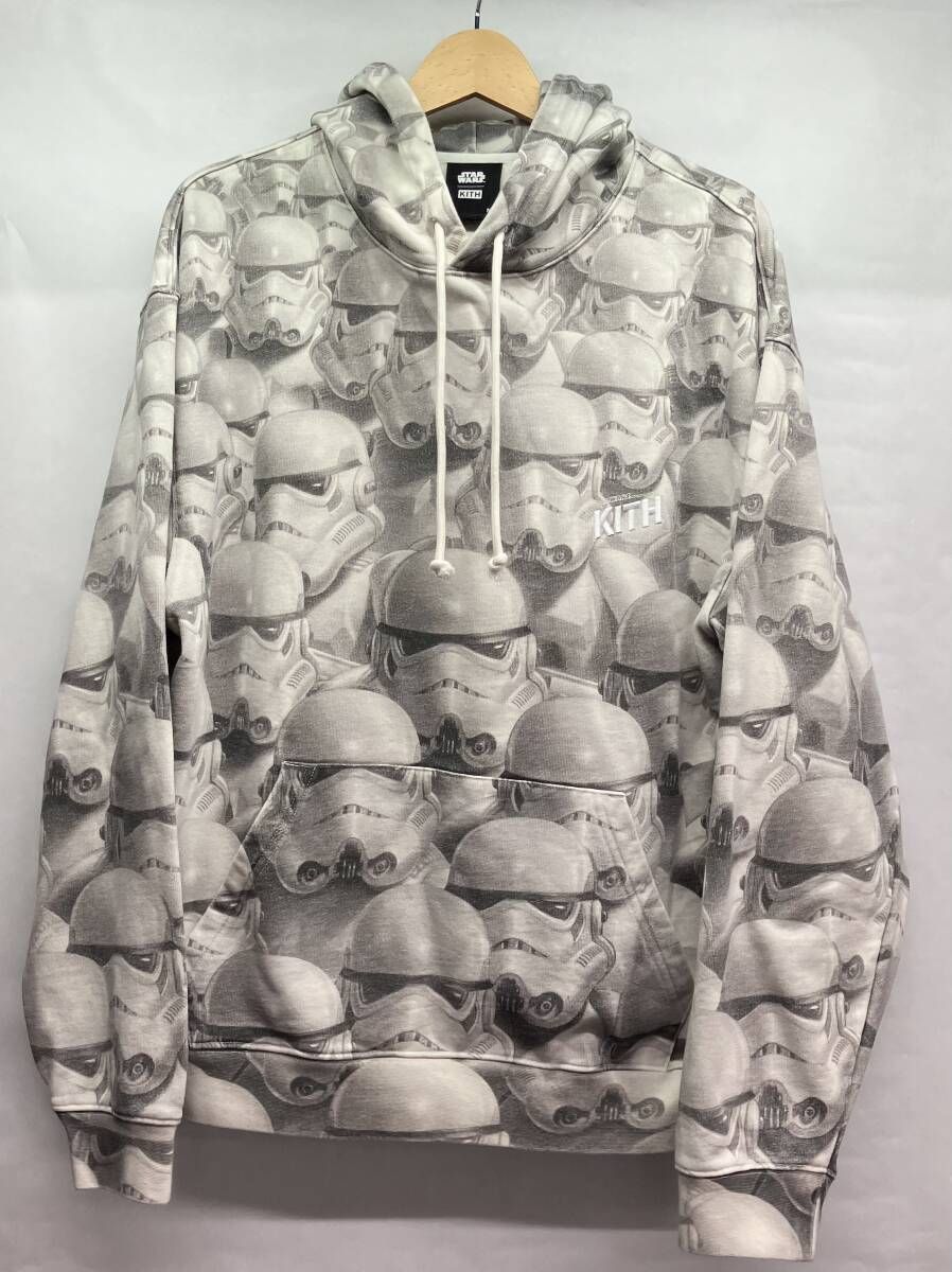 KITH Star Wars Stormtrooper Vintage Hoodie パーカー 総柄