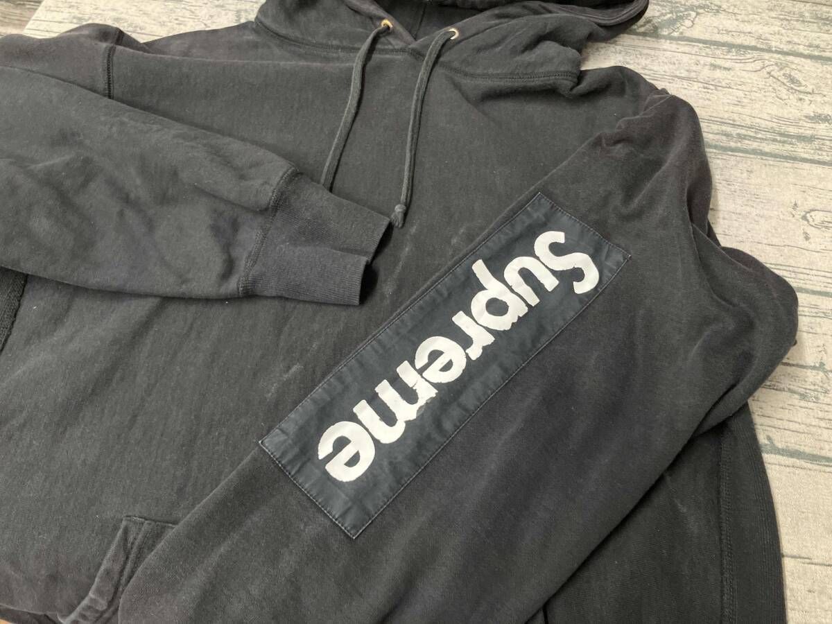 Supreme シュプリーム カナダ製 パーカー Lサイズ ブラック - メルカリ