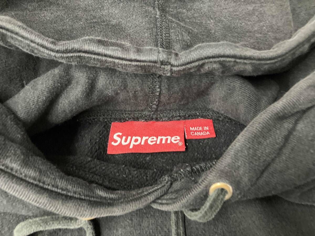 Supreme シュプリーム カナダ製 パーカー Lサイズ ブラック - メルカリ