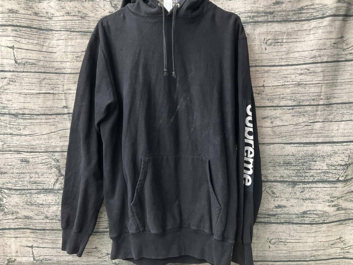 Supreme シュプリーム カナダ製 パーカー Lサイズ ブラック - メルカリ