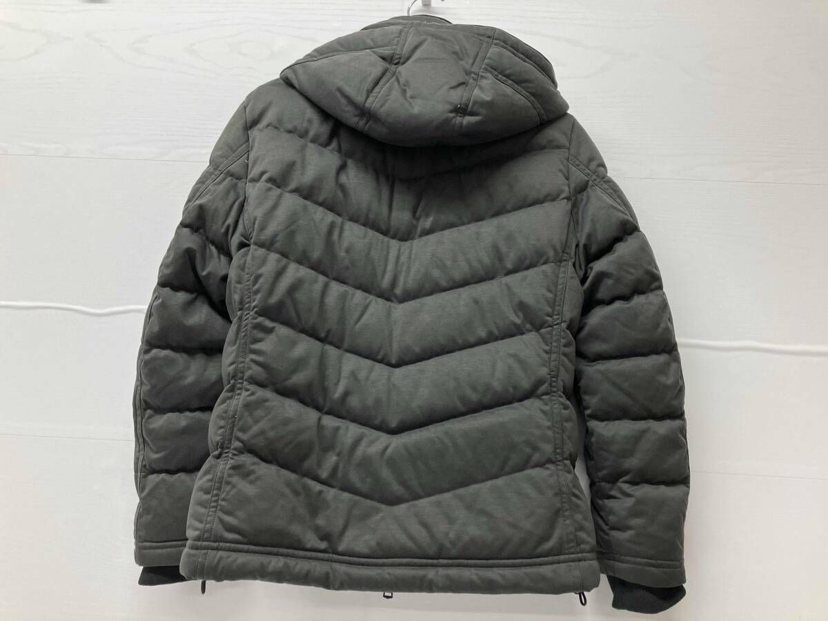 BLACK LABEL バーバリー ブラックレーベル D 1 F 19-818-08 黒 BLK サイズ M ダウンジャケット フード付き 冬