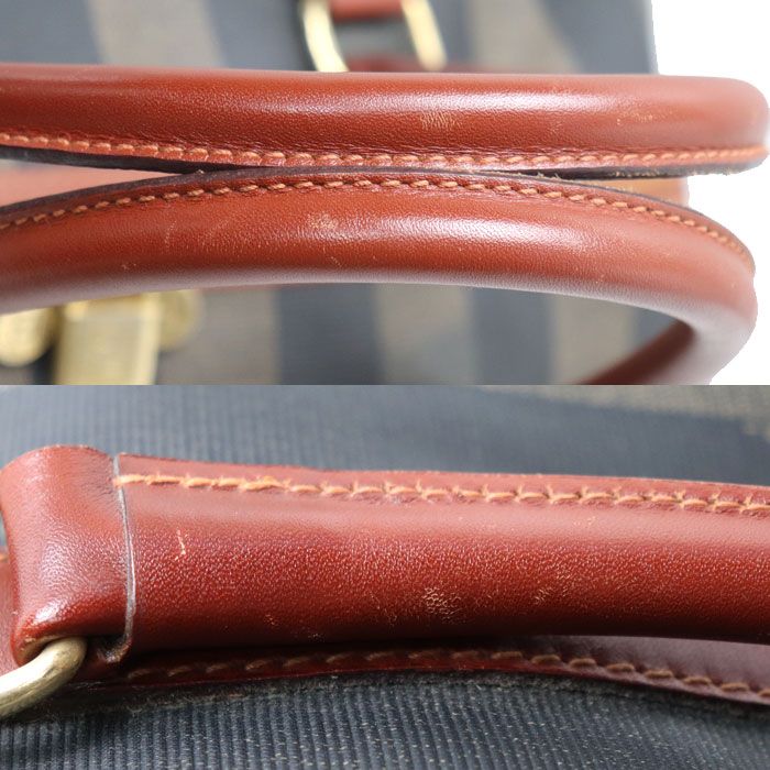 FENDI フェンディ ペカン ボストンバッグ カーキ ブラウン レディース