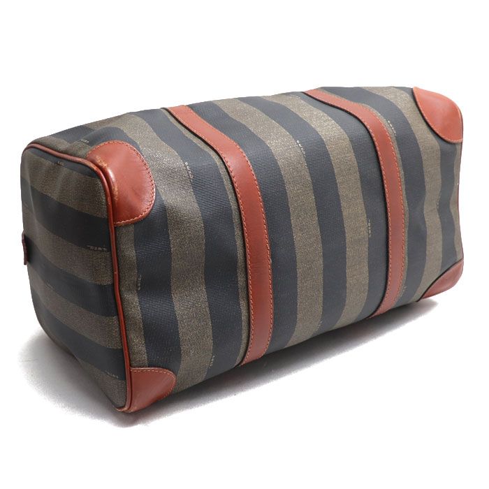 FENDI フェンディ ペカン ボストンバッグ カーキ ブラウン レディース