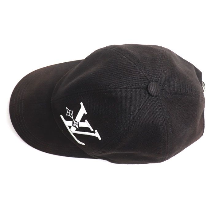LOUIS VUITTON ルイ・ヴィトン LV スマッシュ キャップ ブラック