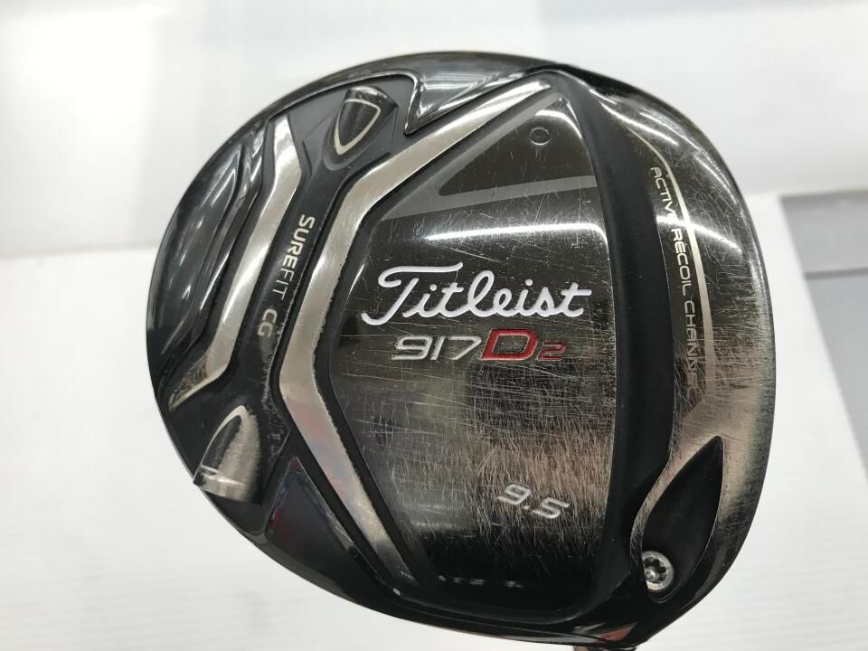 タイトリスト 917D2 9.5度 ディアマナ W 60 Sフレックス ドライバー