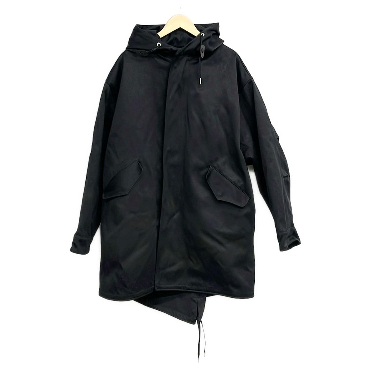 AMIalexandremattiussi アミアレクサンドルマテュッシ コート サイズL メンズ - 黒 長袖 中綿 ライナー着脱可 秋 冬