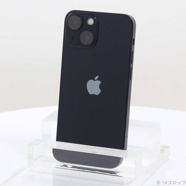 〔 品〕 iPhone 13 mini 128 GB ミッドナイト MLJC 3 J A SIMフリー 377