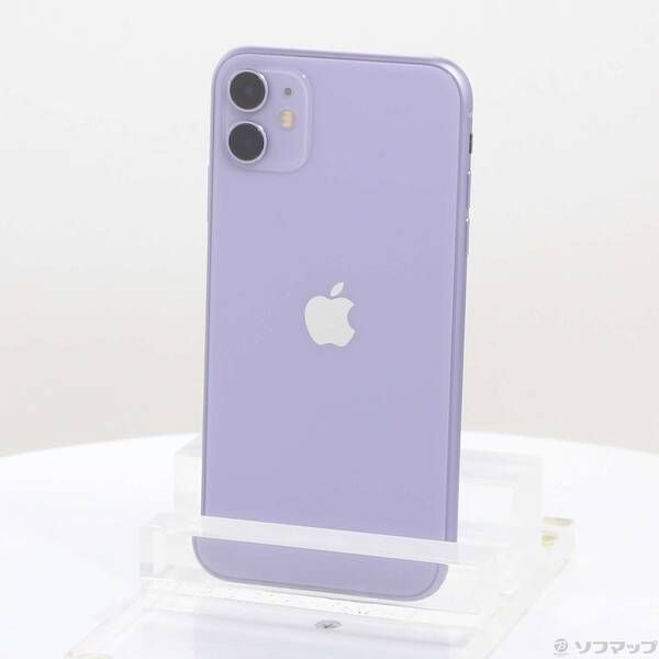中古品〕 iPhone11 64GB パープル MWLX2J／A SIMフリー【305】 - メルカリ