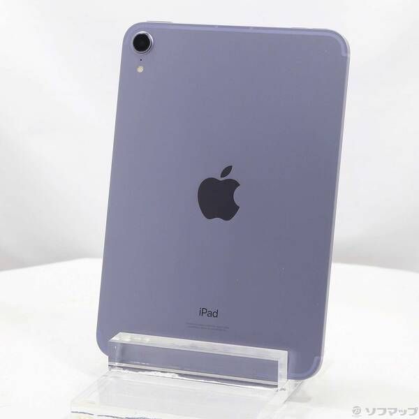 中古品〕 iPad mini 第6世代 256GB パープル MK8K3J／A SIMフリー【349