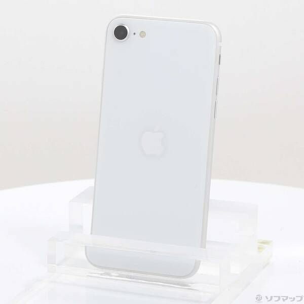 〔 品〕 iPhone SE 第2世代 128 GB ホワイト MHGU 3 J A SIMフリー 377
