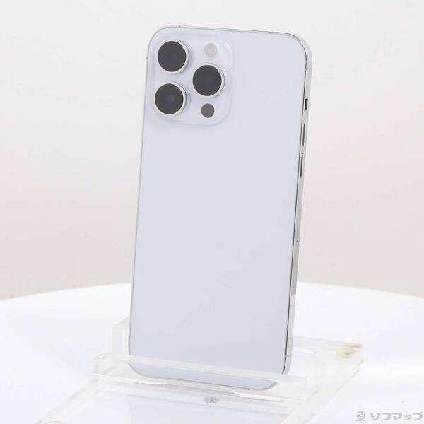 中古品〕 iPhone14 Pro Max 128GB シルバー MQ973J／A SIMフリー【258