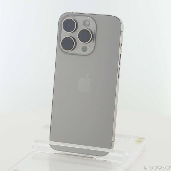 〔 品〕 iPhone 15 Pro 512 GB ナチュラルチタニウム MTUK 3 J A SIMフリー 297