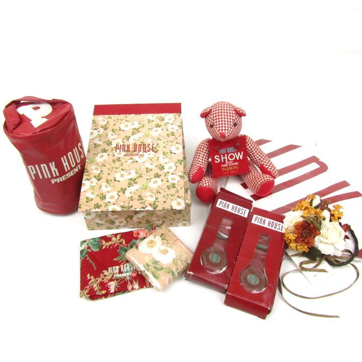 ピンクハウス 腕時計 手鏡 ぬいぐるみ ポーチ アルバムなど 10点セット ブランド まとめて 大量 レディース PINK HOUSE