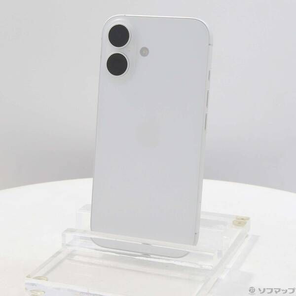 〔 品〕 iPhone 16 128 GB ホワイト MYDR 3 J A SIMフリー 258