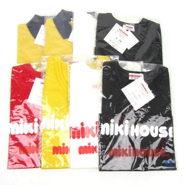 ミキハウス 半袖Ｔシャツ ポロシャツなど 8点セット ブランド 子供服 まとめて 大量 外装難有 ベビー 男の子用 MIKIHOUSE