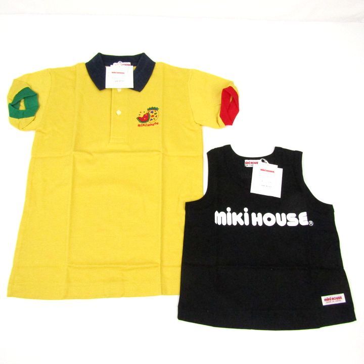 ミキハウス ポロシャツ タンクトップなど 7点セット ブランド 子供服 まとめて 大量 キッズ 男の子用 MIKIHOUSE