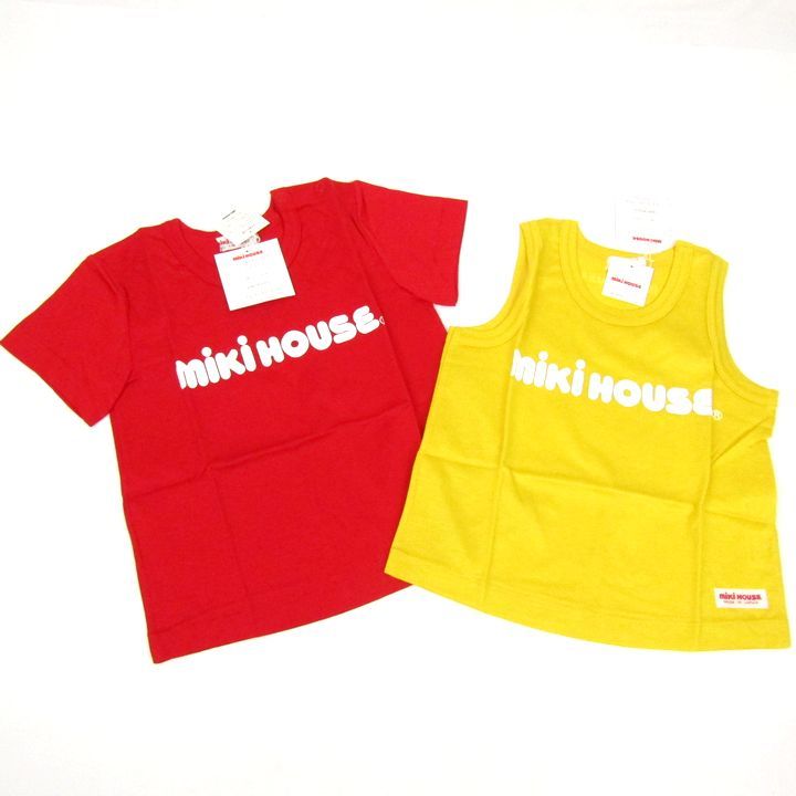  ミキハウス タンクトップ 半袖Ｔシャツ 8点セット ブランド 子供服 まとめて 大量 外装難有 ベビー 男の子用 MIKIHOUSE その他 キッズ服(100cm~)