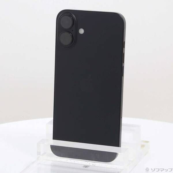 〔 品〕 iPhone 16 Plus 256 GB ブラック MXVG 3 J A SIMフリー 276