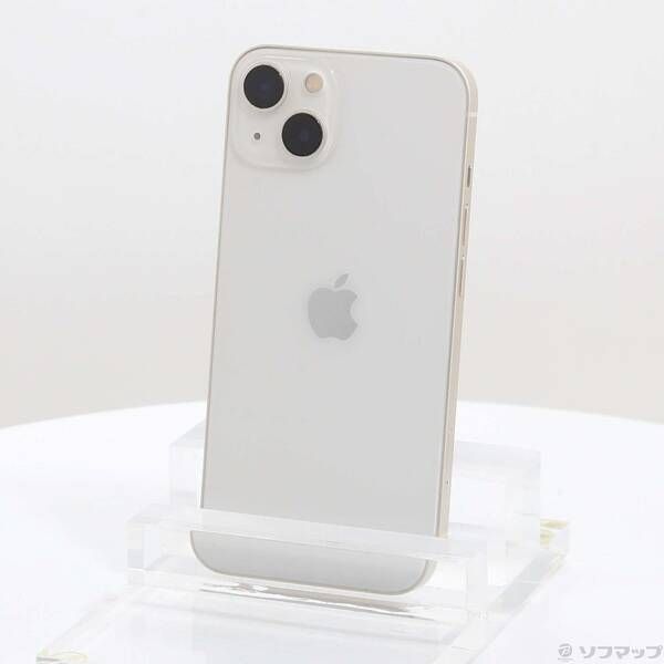 中古品〕 iPhone13 128GB スターライト MLND3J／A SIMフリー【377
