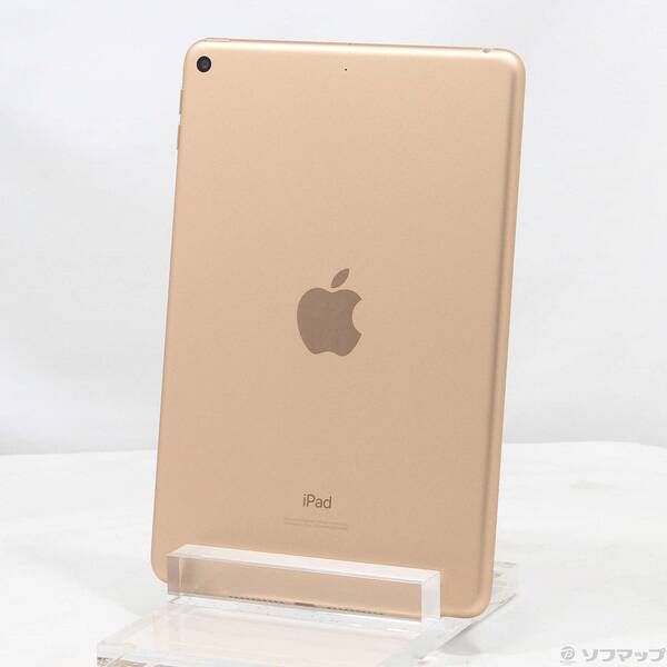 中古品〕 iPad mini 第5世代 64GB ゴールド MUQY2J／A Wi-Fi【276