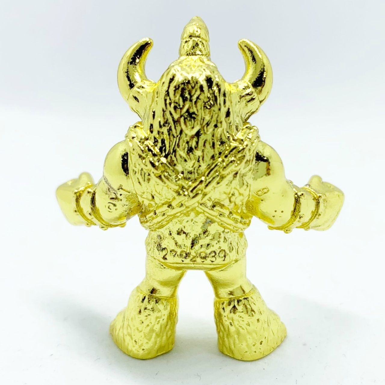 消しゴム】キン消し ダイキャストキンケシ6 マンモスマン(金メッキver