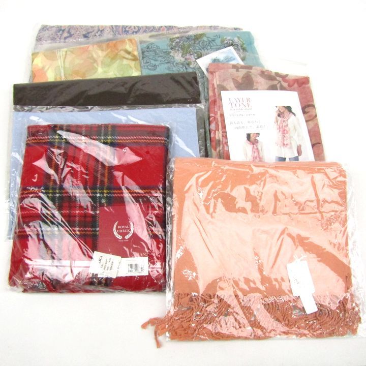 アルバーニ パシュミナ他 ストール スカーフ マフラー 9点セット まとめて 大量 レディース