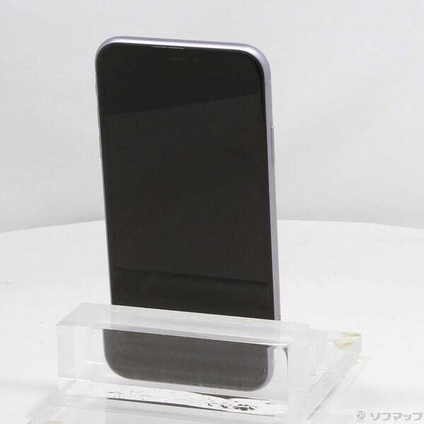 〔 品〕 iPhone 11 64 GB パープル MWLX 2 J A SIMフリー 377 スマホ望遠カメラ スマートフォン本体 