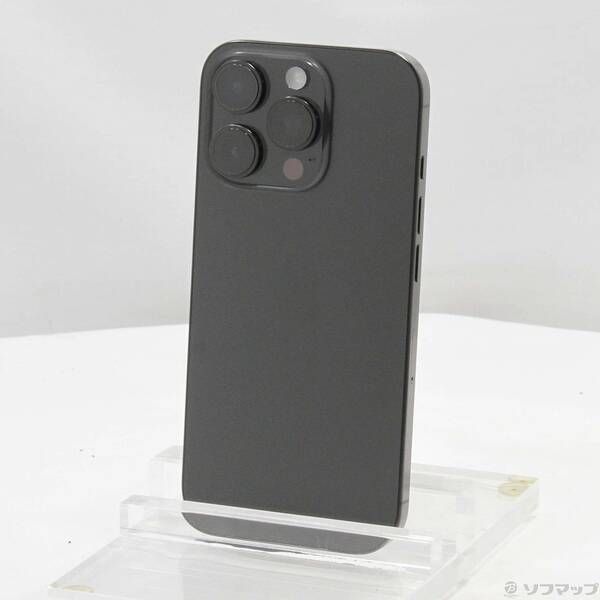 〔 品〕 iPhone 16 Pro 1 TB ブラックチタニウム MYN 83 J A SIMフリー 377