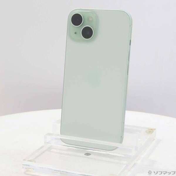 〔 品〕 iPhone 15 256 GB グリーン MTMT 3 J A SIMフリー 258