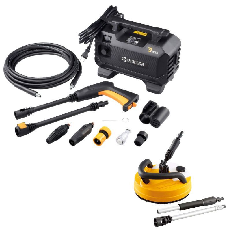 メーカー KYOCERA 京セラ 高圧洗浄機 AJPN 1220 山崎産業 高圧回転クリーナーセット