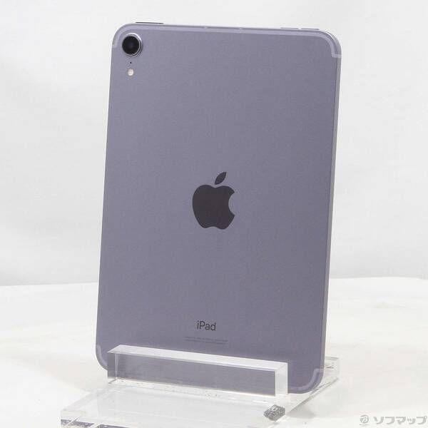 〔 品〕 iPad mini 第6世代 256 GB パープル MK 8 K 3 J A SIMフリー 305