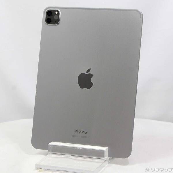 中古品〕 iPad Pro 11インチ 第4世代 128GB スペースグレイ MNXD3J／A