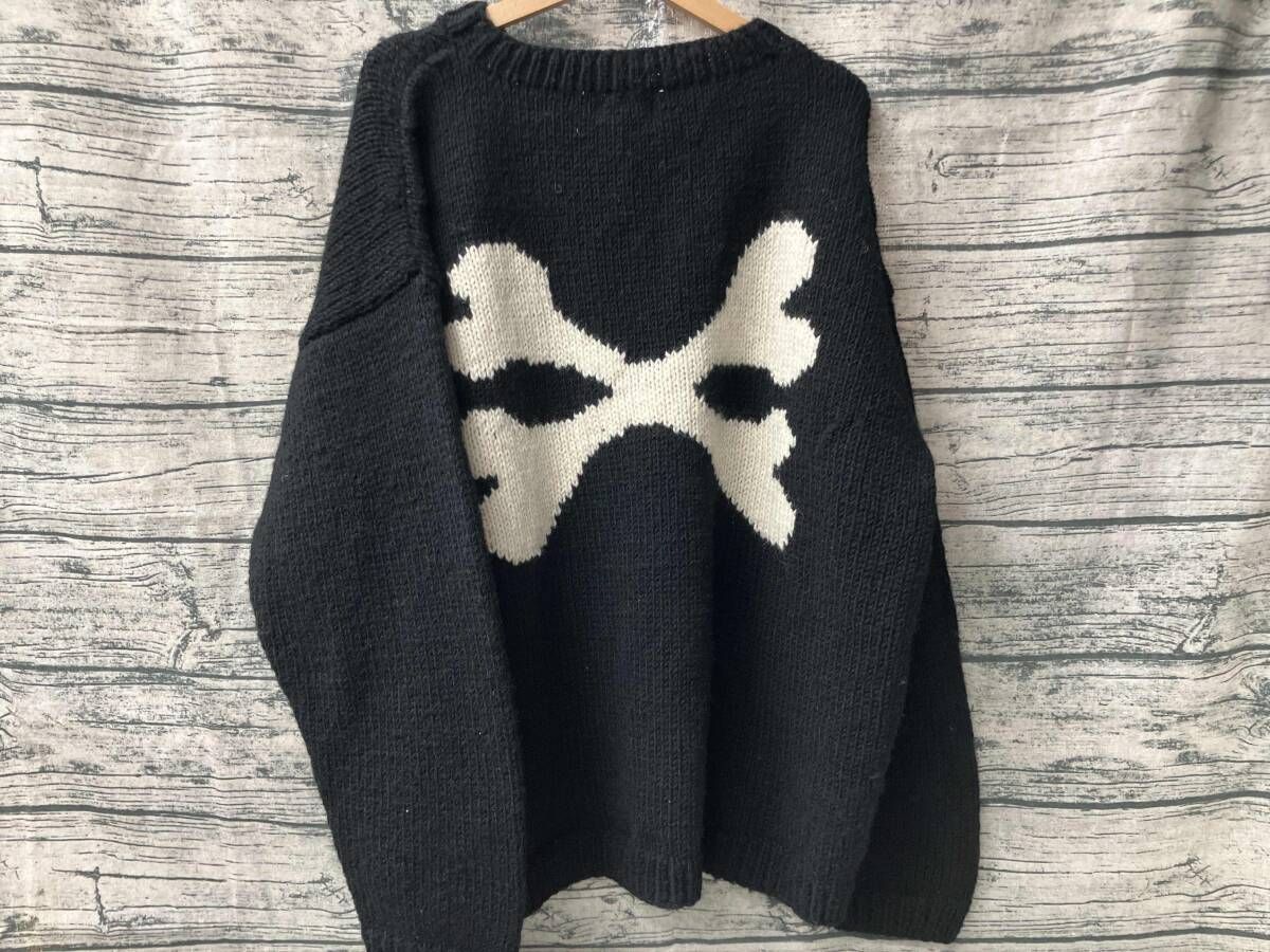 MCMACHAN WOOLEN マクマーンウーレン ニット ブラック ウール100