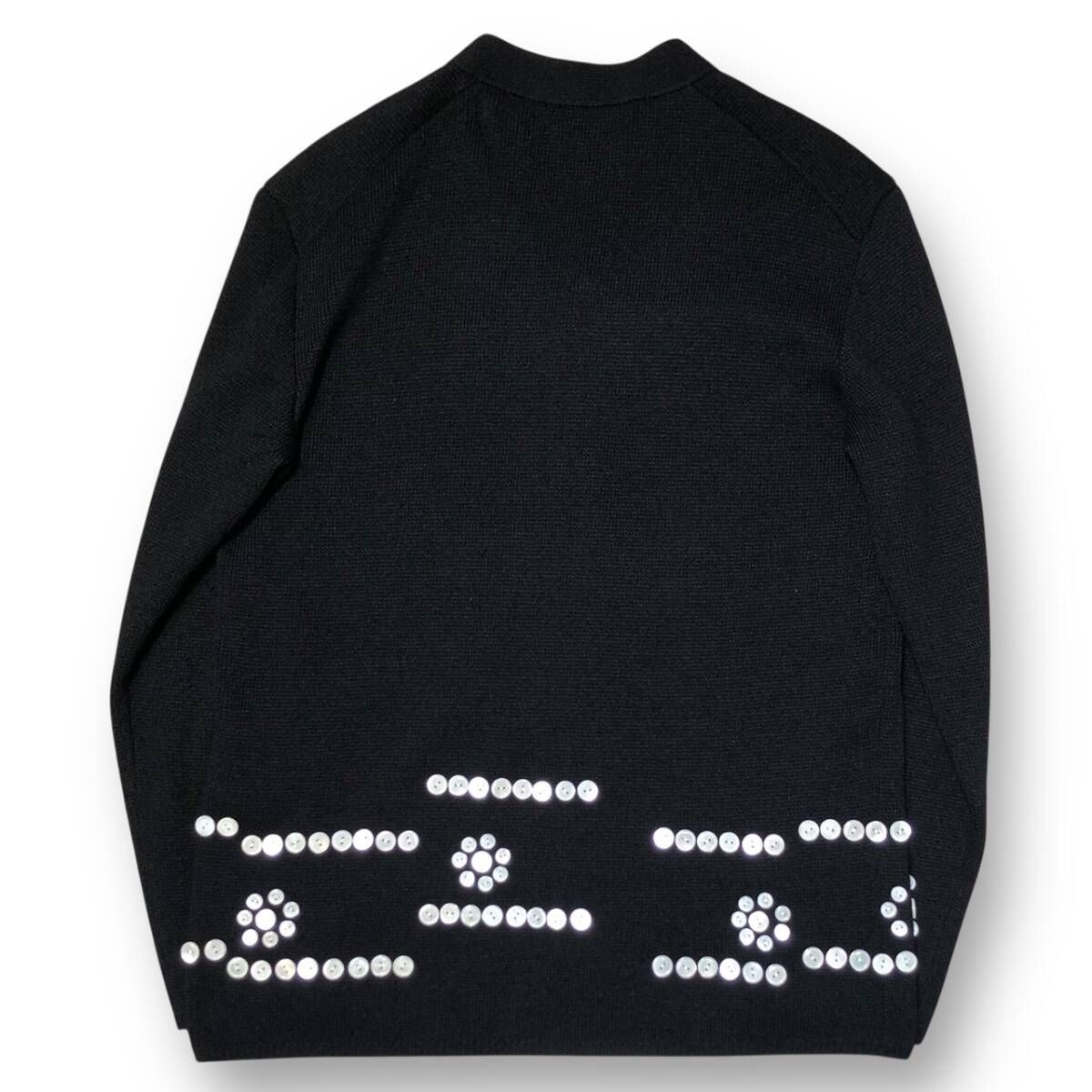 コムデギャルソンオムプリュス 24aw ボタン装飾カーディガン size S 24aw COMME des GARCONS HOMME PLUS マルチボタンカーディガン Мサイズ