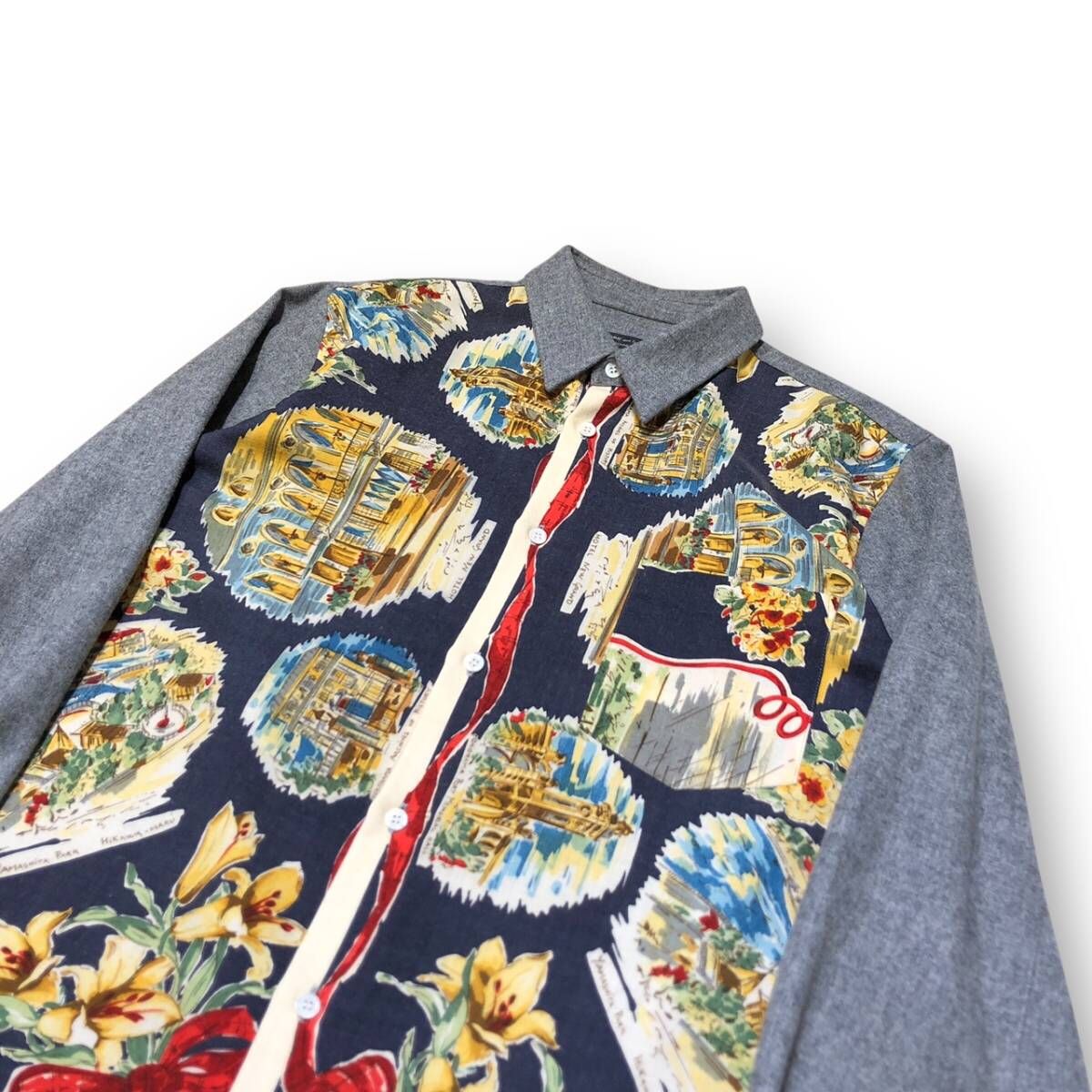 archive 99aw COMME des GARCONS HOMME PLUS エルメス期 スカーフ柄