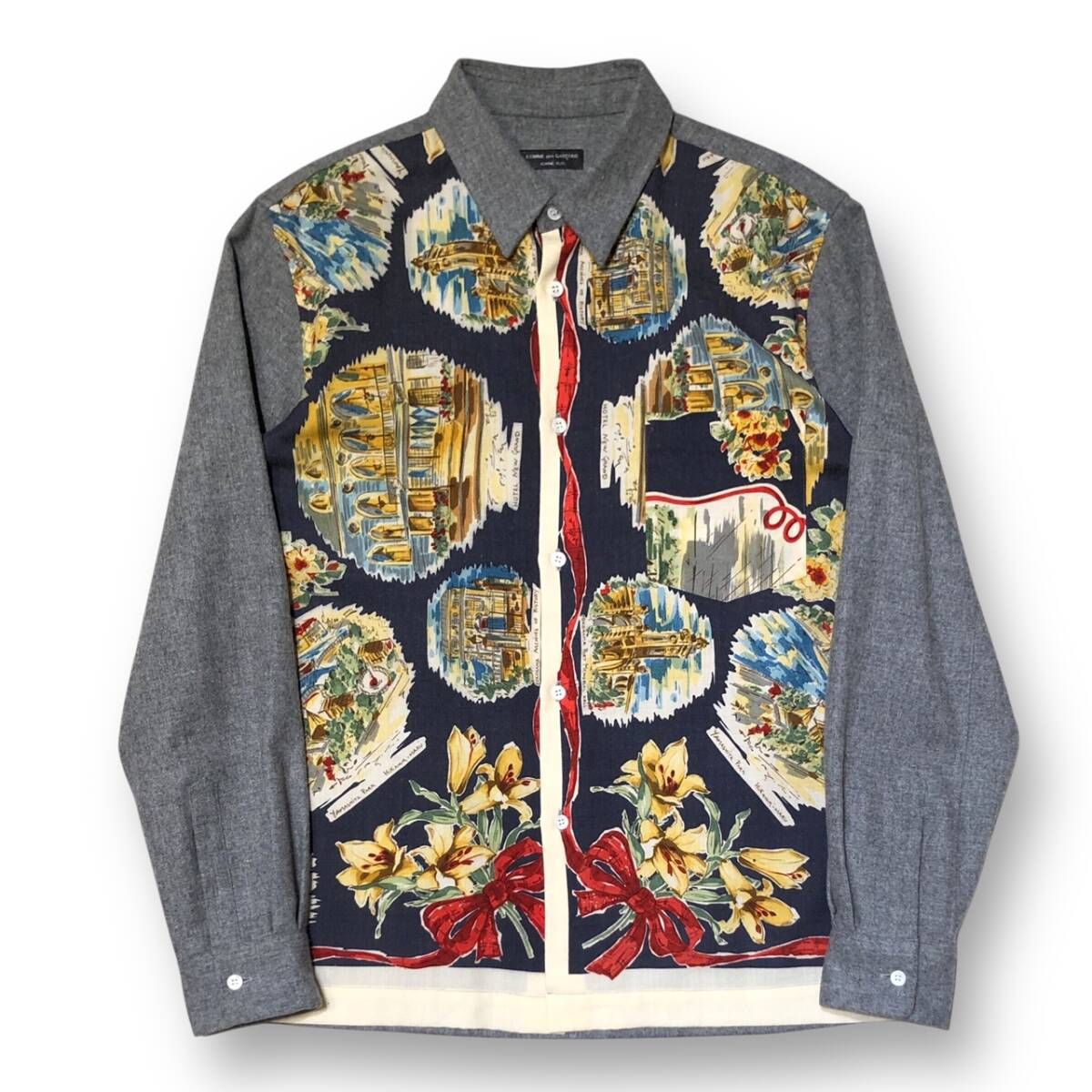 archive 99aw COMME des GARCONS HOMME PLUS エルメス期 スカーフ柄