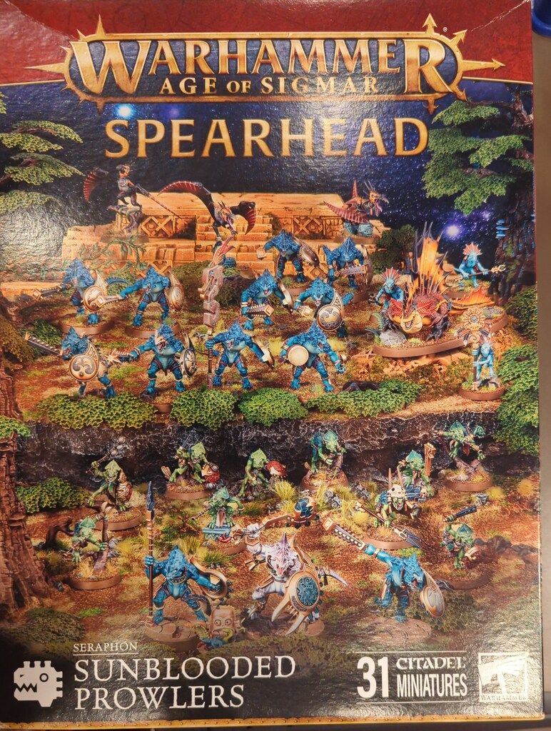 GAMES WORKSHOP WARHAMMER AGE OF SIGMAR SERAPHON 陽血の徘徊者 Sunblood Prowlers SPEARHEAD