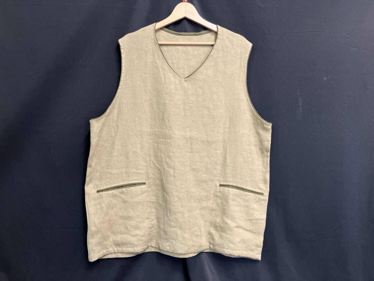 NIGEL CABOURN ナイジェルケーボン 8050 00 70004 ベスト カーキ