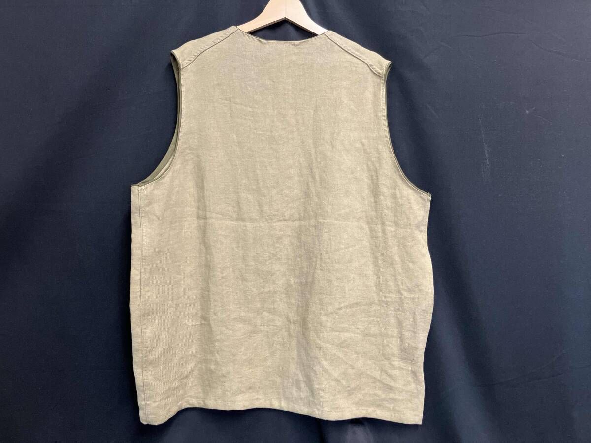 NIGEL CABOURN ナイジェルケーボン 8050-00-70004 ベスト カーキ