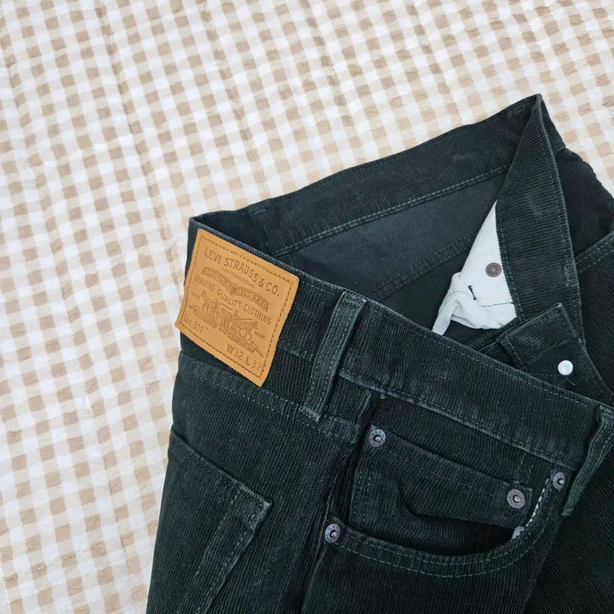 リーバイス 511 コーデュロイ コットン パンツ メンズ 32