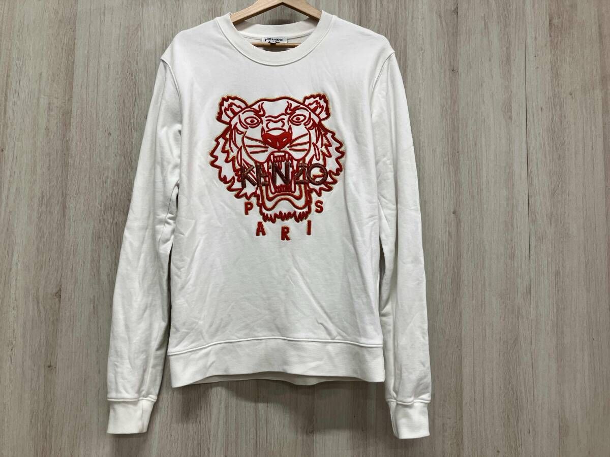 KENZO ホワイト スウェット